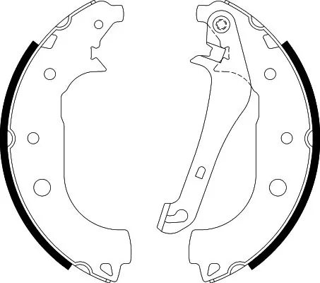 Zapatas de freno de estacionamiento para Ford ECOSPORT  