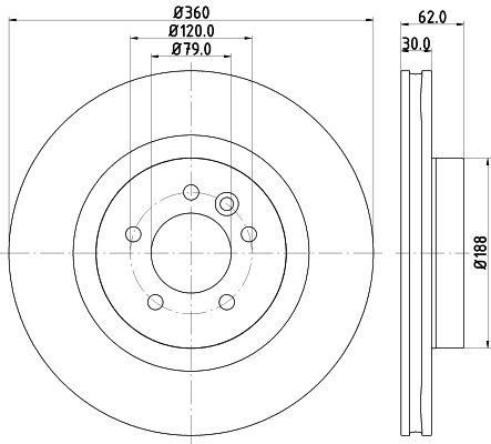 8DD355118871 HELLA Discos