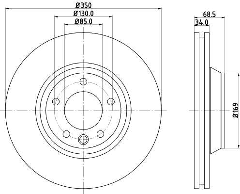 8DD355109761 HELLA Discos