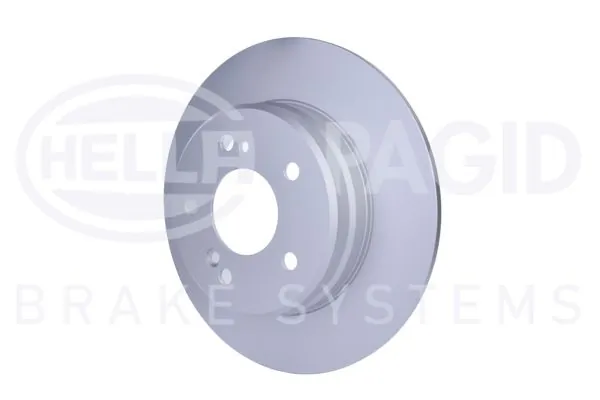 Disco de freno trasero 8DD355101011 HELLA