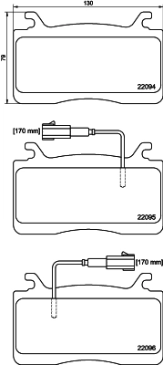 Pastillas freno delanteras Chrysler 68400577AA precio, desde 68,91 EUR