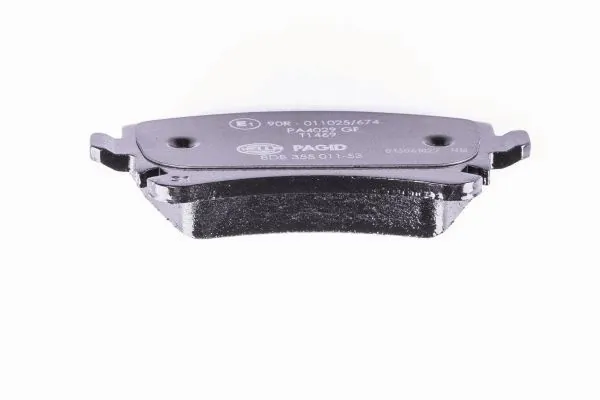 Pastillas de freno traseras 8DB355011531 HELLA