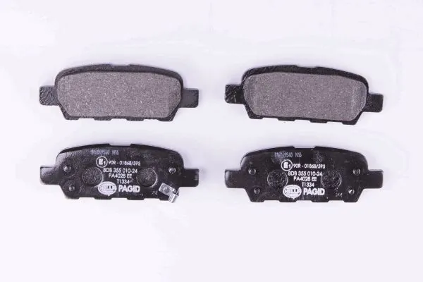 Pastillas de freno traseras 8DB355010241 HELLA