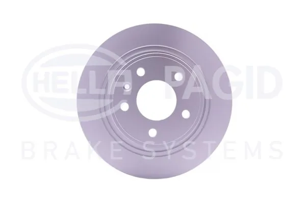Disco de freno trasero 8DD355116601 HELLA