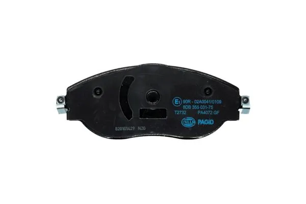 Pastillas de freno 8DB355031751 HELLA