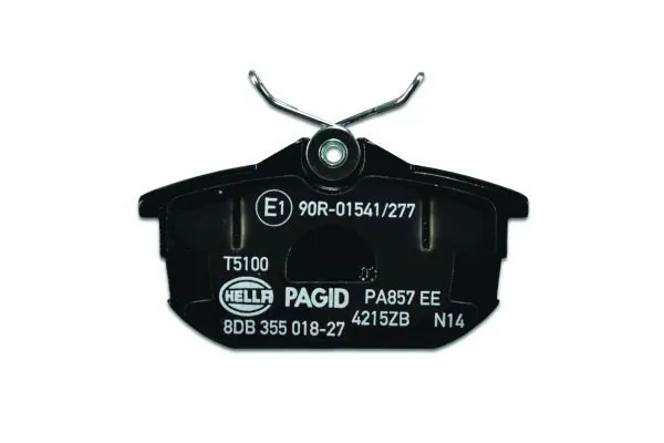 Pastillas traseras HELLA 8DB355018271