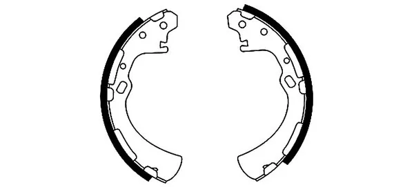 Zapatas de freno QD0338 Q-top