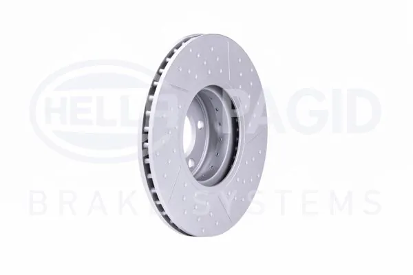 Disco de freno 8DD355120821 HELLA