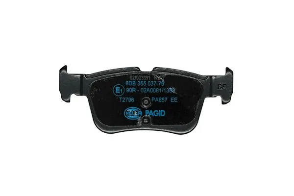 Pastillas de freno traseras 8DB355037791 HELLA