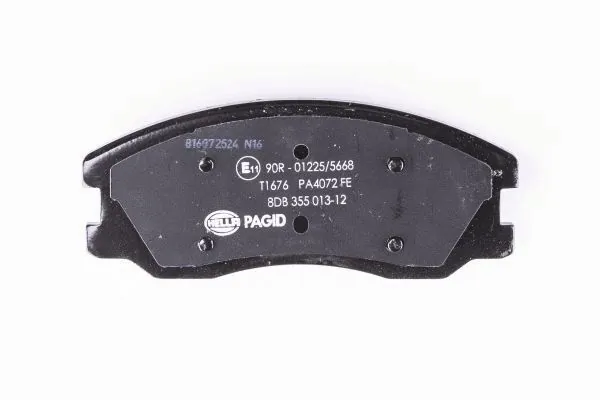 Pastillas de freno delanteras HELLA 8DB355013121
