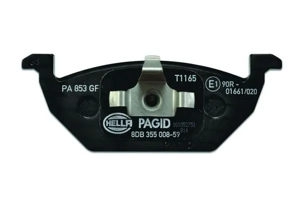 Pastillas de freno 8DB355008591 HELLA