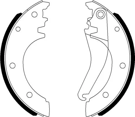 Zapatas de freno de tambor traseras Wabco 12999529VT precio, desde 57,29 EUR