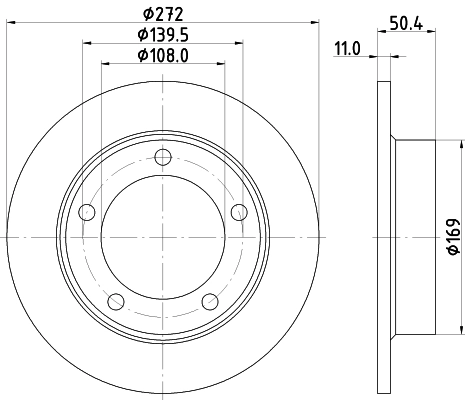Comprar 21213501070 General Motors Freno de disco delantero
