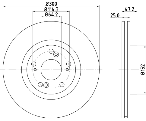 8DD355118701 HELLA Discos