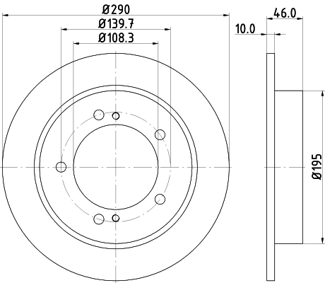 8DD355117941 HELLA Discos