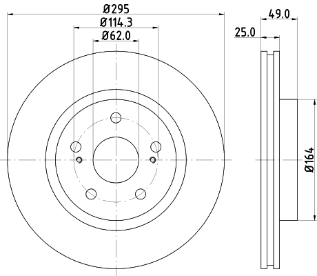 8DD355113621 HELLA Discos