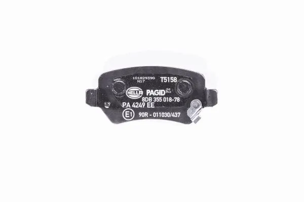 Pastillas traseras HELLA 8DB355018781