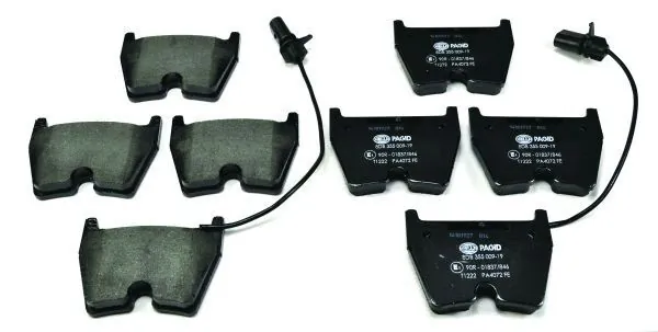 Pastillas de freno 8DB355009191 HELLA