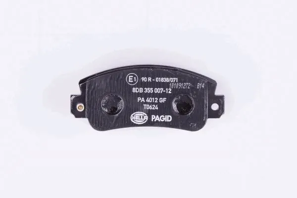 Pastillas de freno 8DB355007121 HELLA