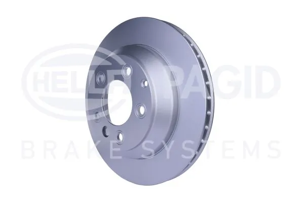 Disco de freno trasero 8DD355109821 HELLA