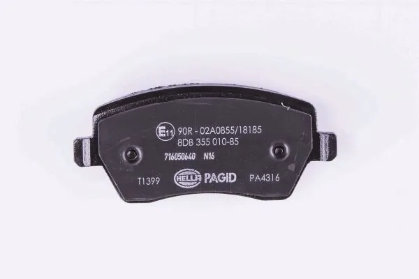 Comprar 8DB355010851 HELLA Pastillas delanteras de freno