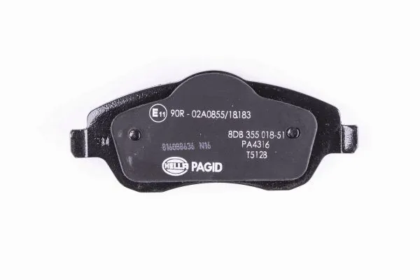 Pastillas de freno 8DB355018511 HELLA