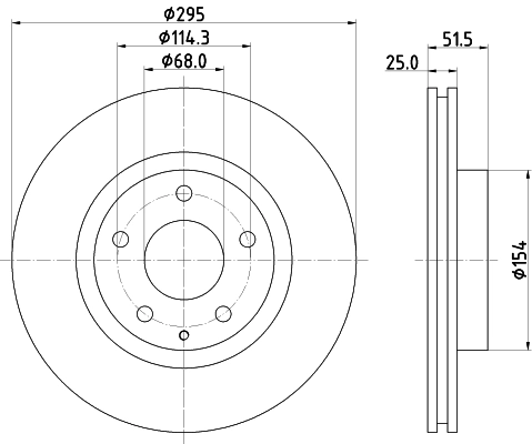 8DD355120451 HELLA Discos