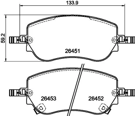 Pastillas freno delanteras Fiat/Alfa/Lancia 77368941 precio, desde 54,75 EUR