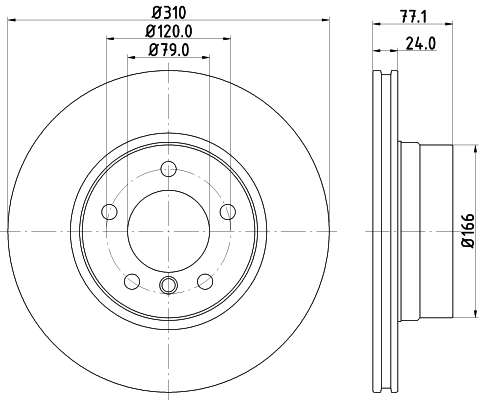 8DD355109901 HELLA Discos