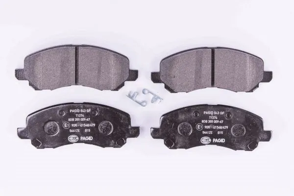 Pastillas de freno 8DB355009671 HELLA