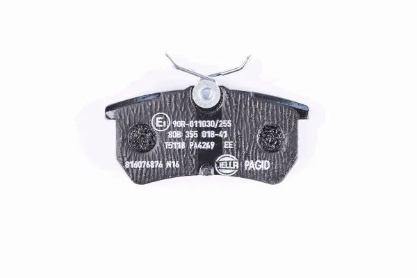 Comprar 8DB355018411 HELLA Pastillas de freno traseras