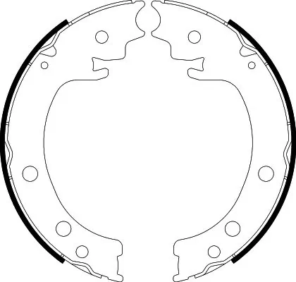 Juego de zapatas de frenos, freno de estacionamiento Suzuki Grand Vitara JB