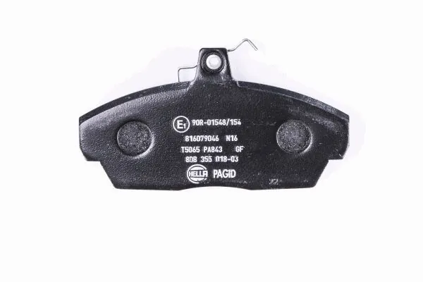 Pastillas de freno 8DB355018031 HELLA