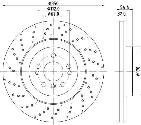 Comprar Disco de freno Mercedes ML/GLE  W166
