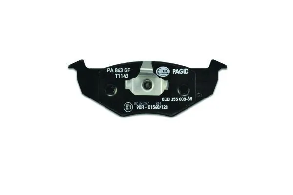 Pastillas de freno 8DB355008351 HELLA