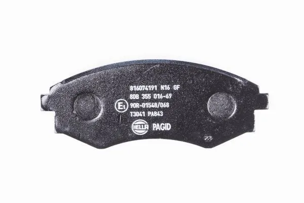 Comprar 8DB355016691 HELLA Pastillas delanteras de freno
