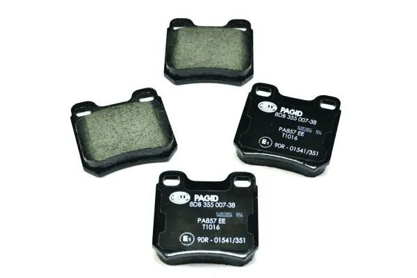 Comprar 8DB355007381 HELLA Pastillas de freno traseras