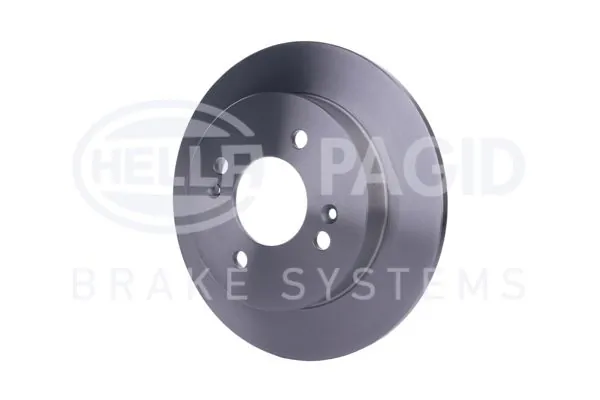 Disco de freno trasero 8DD355112801 HELLA