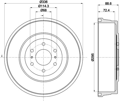 Comprar Tambor de freno trasero Nissan Navara NP300 III D40