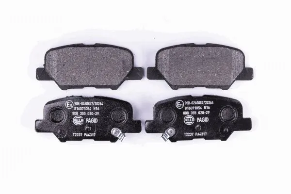 Pastillas traseras HELLA 8DB355020291
