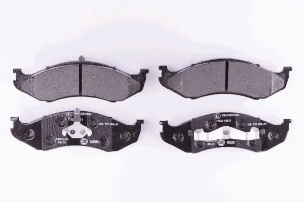  Pastillas de freno delanteras Jeep Cherokee 2