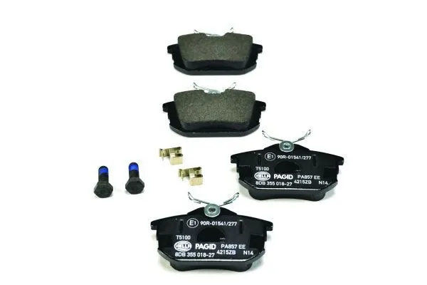 Comprar 8DB355018271 HELLA Pastillas de freno traseras