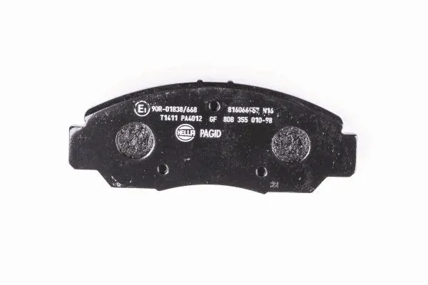 Pastillas de freno 8DB355010981 HELLA