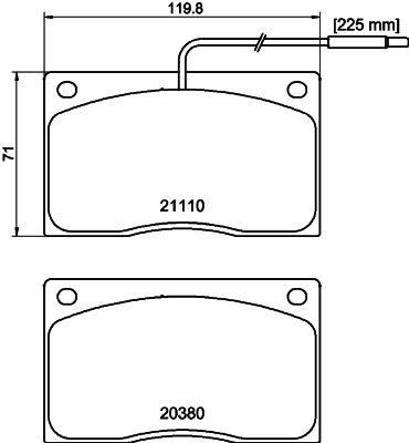 Comprar 1617278480 Peugeot/Citroen Pastillas delanteras de freno