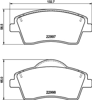 Comprar 314714090 Volvo Pastillas delanteras de freno