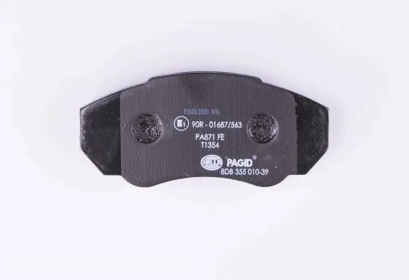 Comprar 8DB355010391 HELLA Pastillas delanteras de freno