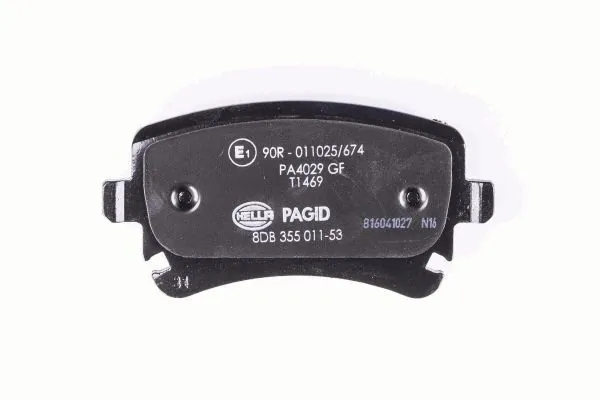 Comprar 8DB355011531 HELLA Pastillas de freno traseras