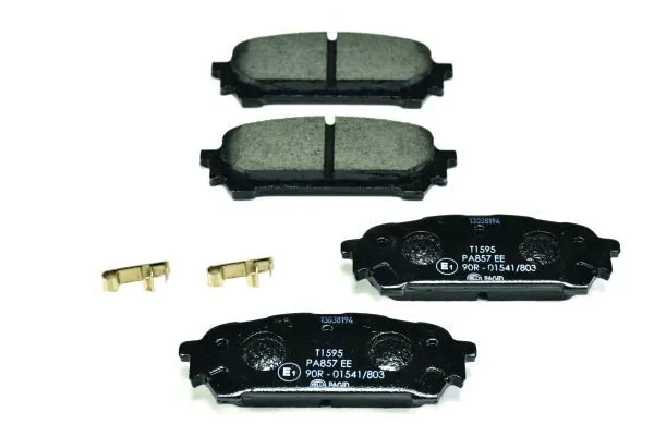 Pastillas traseras HELLA 8DB355012311