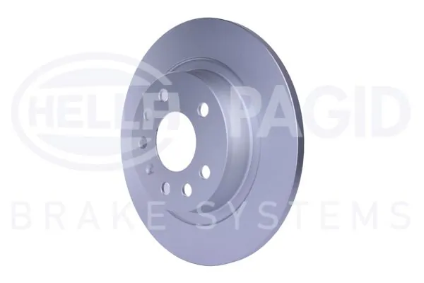 Disco de freno trasero 8DD355109211 HELLA