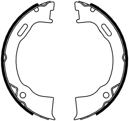 Zapatas de freno de estacionamiento para Ford Explorer  U2